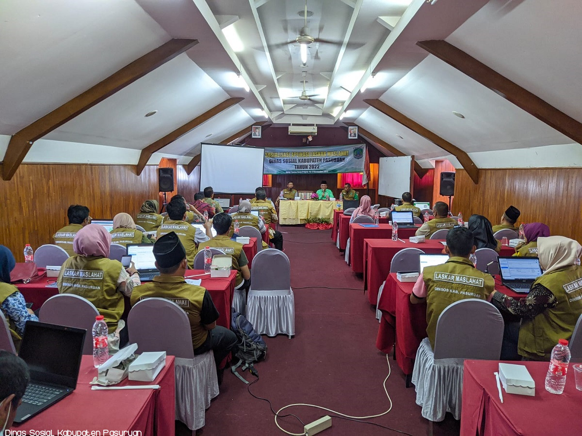 KETUA KOMISI IV DPRD KABUPATEN PASURUAN TURUT HADIR DALAM SOSIALISASI APLIKASI LASKAR EMAS