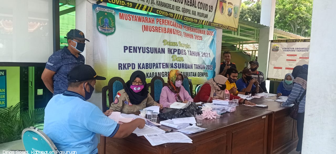 PENYALURAN BANTUAN SOSIAL BTT (BANTUAN TAK TERDUGA) KABUPATEN PASURUAN