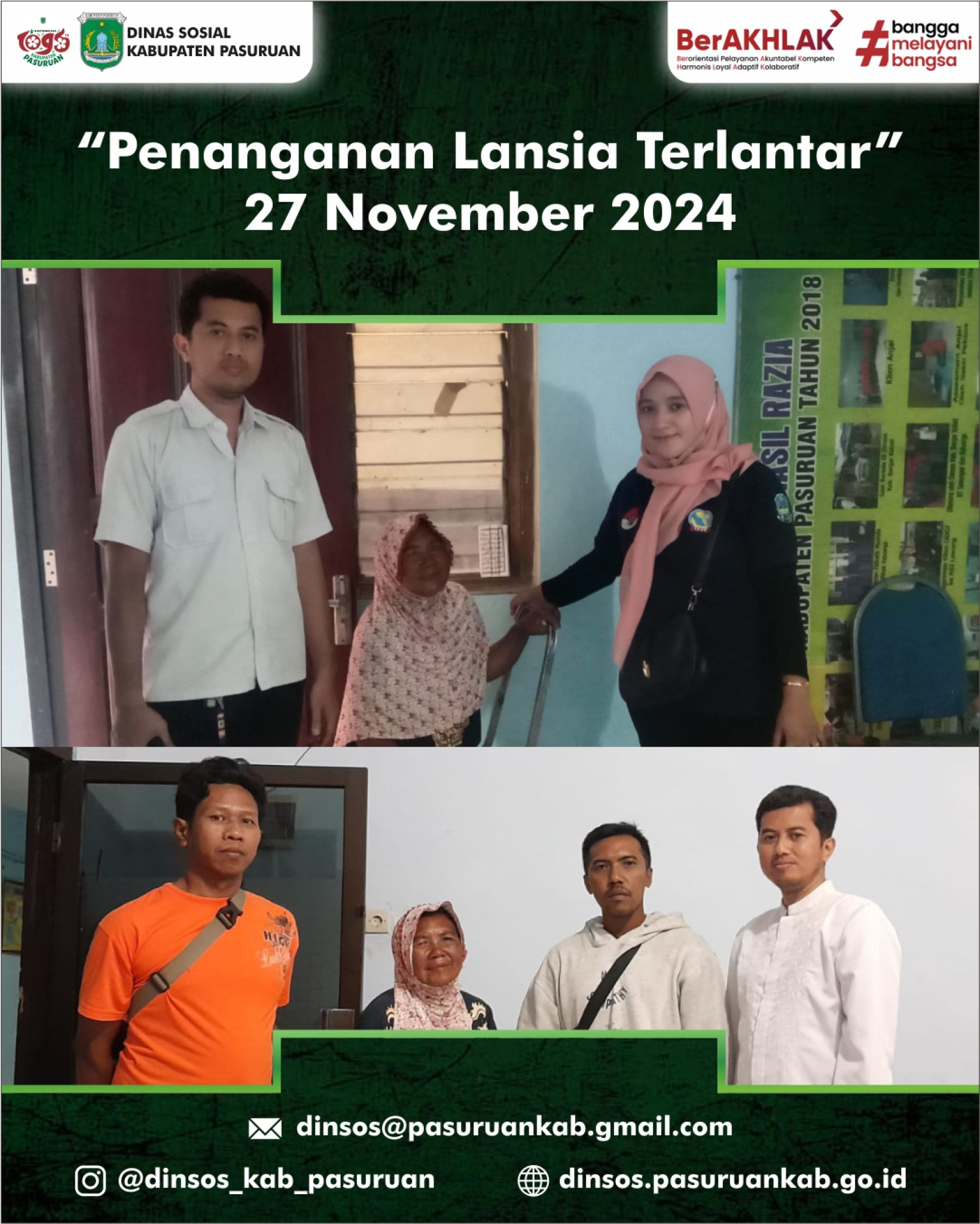 Penanganan Lansia Terlantar