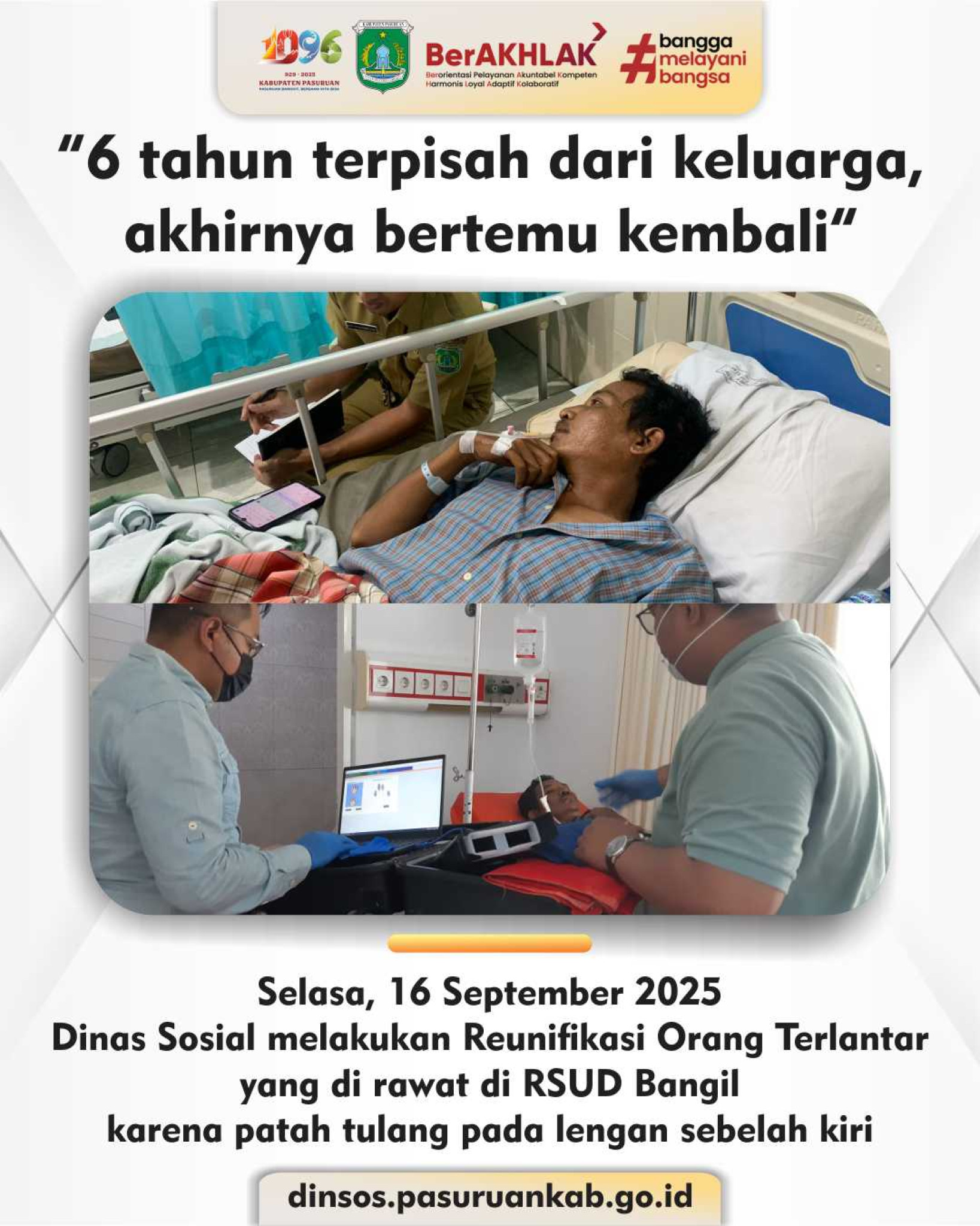 6 Tahun Terpisah Dari Keluarga, Akhirnya Bertemu Kembali